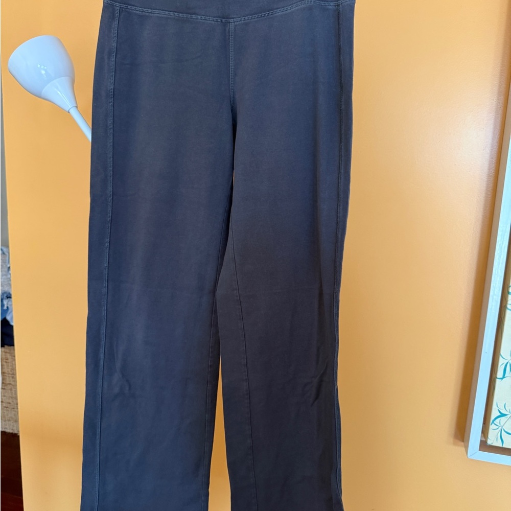Gray Wide-Leg Pants